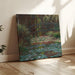 Reproductie van het schilderij Vijver met waterlelies - Claude Monet