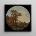 Zomer - Jan van Goyen — ingelijst kunstwerk aan de muur