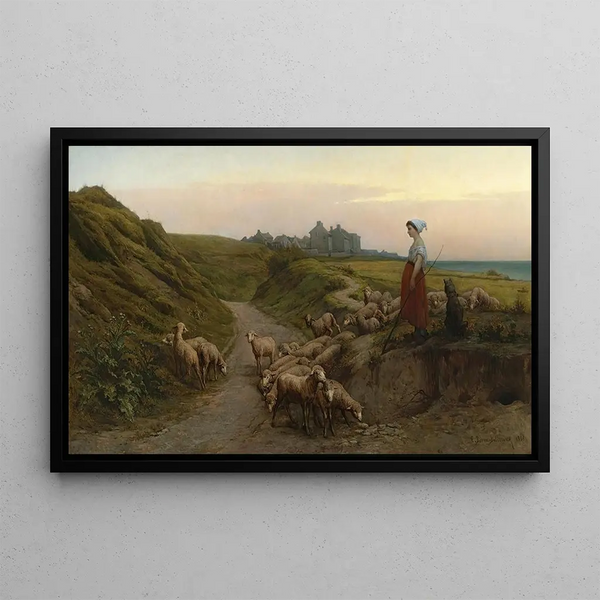 EtienneProsper BerneBellecour - Chemin Creux Sur Les Ctes De Normandie.webp
