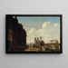 L'Emperor visiting the wine hall and brandy - Étienne Bouhot — framed artwork on a wall