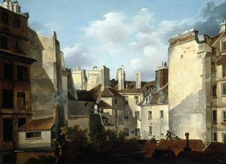 Daken van Parijs - Étienne Bouhot — weergave van het kunstwerk