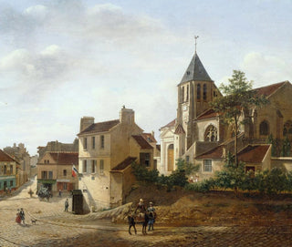 Etienne Bouhot - Vue de lglise SaintGermaindeCharonne.webp