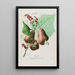 Flore d'Amérique getekend naar de natuur op locatie Pl086 - Étienne Denisse — ingelijst kunstwerk aan de muur