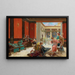 De Tapijthandelaar - Ettore Forti — ingelijst kunstwerk aan de muur