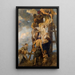 Descente de croix - Ettore Tito — framed artwork on a wall
