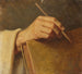 Studie van een hand - Amalia Lindegren — weergave van het kunstwerk