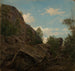 Studie van steen Frisland Mandal - Amaldus Nielsen — weergave van het kunstwerk