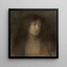 Studie van hoofd - Susanne Renate Granitsch — ingelijst kunstwerk aan de muur