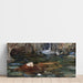 Reproductie van het schilderij Studie voor De nimfen die het hoofd van Orpheus vinden - John William Waterhouse