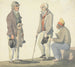 Studie van Canadese figuren - George Heriot — weergave van het kunstwerk
