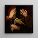 Handstudies - Wojciech Gerson — ingelijst kunstwerk aan de muur