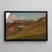 Vue sur Herzogenhorn et Kaiserberg - Eugen Bracht — ingelijst kunstwerk aan de muur