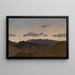 View towards the Belchen - Eugen Bracht — framed artwork on a wall