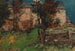 The old courtyard near Windisch-Eschenbach - Eugen Bracht — artwork view