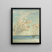 Evening Clouds - Eugen Bracht — framed artwork on a wall