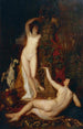 Twee bacchantes - Eugen Felix — weergave van het kunstwerk