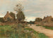 Landschap van een dorp - Eugen Jettel — weergave van het kunstwerk