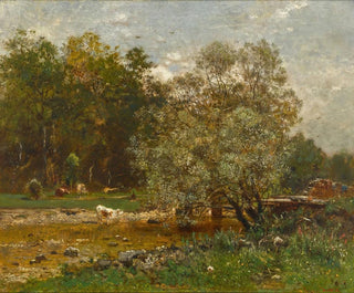Eugen Jettel - Ford over a River.webp
