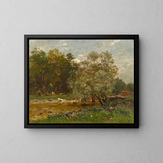 Eugen Jettel - Ford over a River.webp