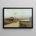 Lever de maan - Eugen Jettel — ingelijst kunstwerk aan de muur