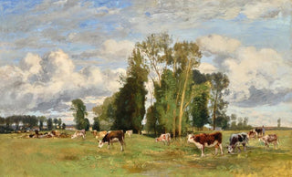 Eugen Jettel - Weidende Khe.webp
