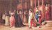 Een viering in het Palazzo - Eugen von Blaas — weergave van het kunstwerk
