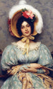 À l'opéra - Eugen von Blaas — weergave van het kunstwerk