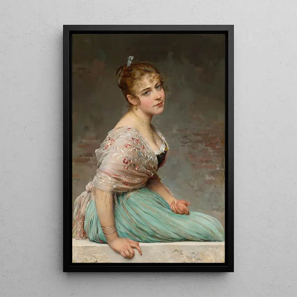 Eugen von Blaas - Contemplation.webp