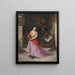 Een dans - Eugen von Blaas — ingelijst kunstwerk aan de muur