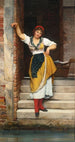 Ninetta - Eugen von Blaas — weergave van het kunstwerk