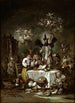 L: Allégorisch Kunstdruk Caprice L'Avarice - Eugenio Lucas Velázquez — weergave van het kunstwerk