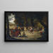 Dance in the Countryside - Eugenio Lucas Villamil — framed artwork on a wall