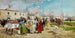 Entry into the arena under the sun - Eugenio Lucas Villamil — artwork view