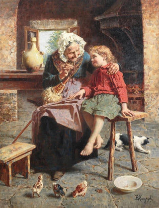 Eugenio Zampighi - Grandmothers tales.webp
