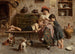 L'heure du conte - Eugenio Zampighi — artwork view