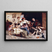 The Center of Attention - Eugenio Zampighi — framed artwork on a wall