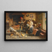 The New Baby - Eugenio Zampighi — framed artwork on a wall