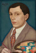 Autoportrait - Eugeniusz Zak — weergave van het kunstwerk