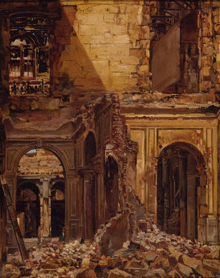 Eugne Bellang - Ruines des Tuileries aprs lincendie de 1871.webp