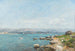 Antibes, la baie - Eugène Boudin — artwork view