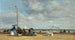 Strand bij Trouville - Eugène Boudin — weergave van het kunstwerk
