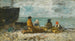 Berck, het strand - Eugène Boudin — weergave van het kunstwerk