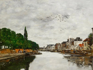 Eugne Boudin - Canal aux environs de Bruxelles.webp