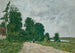 Chemin animé au bord de la rivière - Eugène Boudin — weergave van het kunstwerk