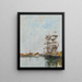 Deauville Le Bassin - Eugène Boudin — ingelijst kunstwerk aan de muur