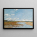 Deauville Le Rivage - Eugène Boudin — ingelijst kunstwerk aan de muur