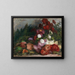 Bloemenboeket - Eugène Boudin — ingelijst kunstwerk aan de muur