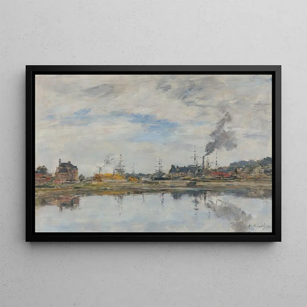 Eugne Boudin - La Retenue Trouville.webp