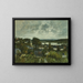 La Touques nabij Deauville - Eugène Boudin — ingelijst kunstwerk aan de muur