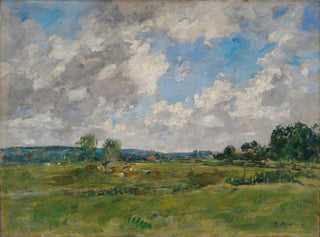Eugne Boudin - La valle de la Touques.webp